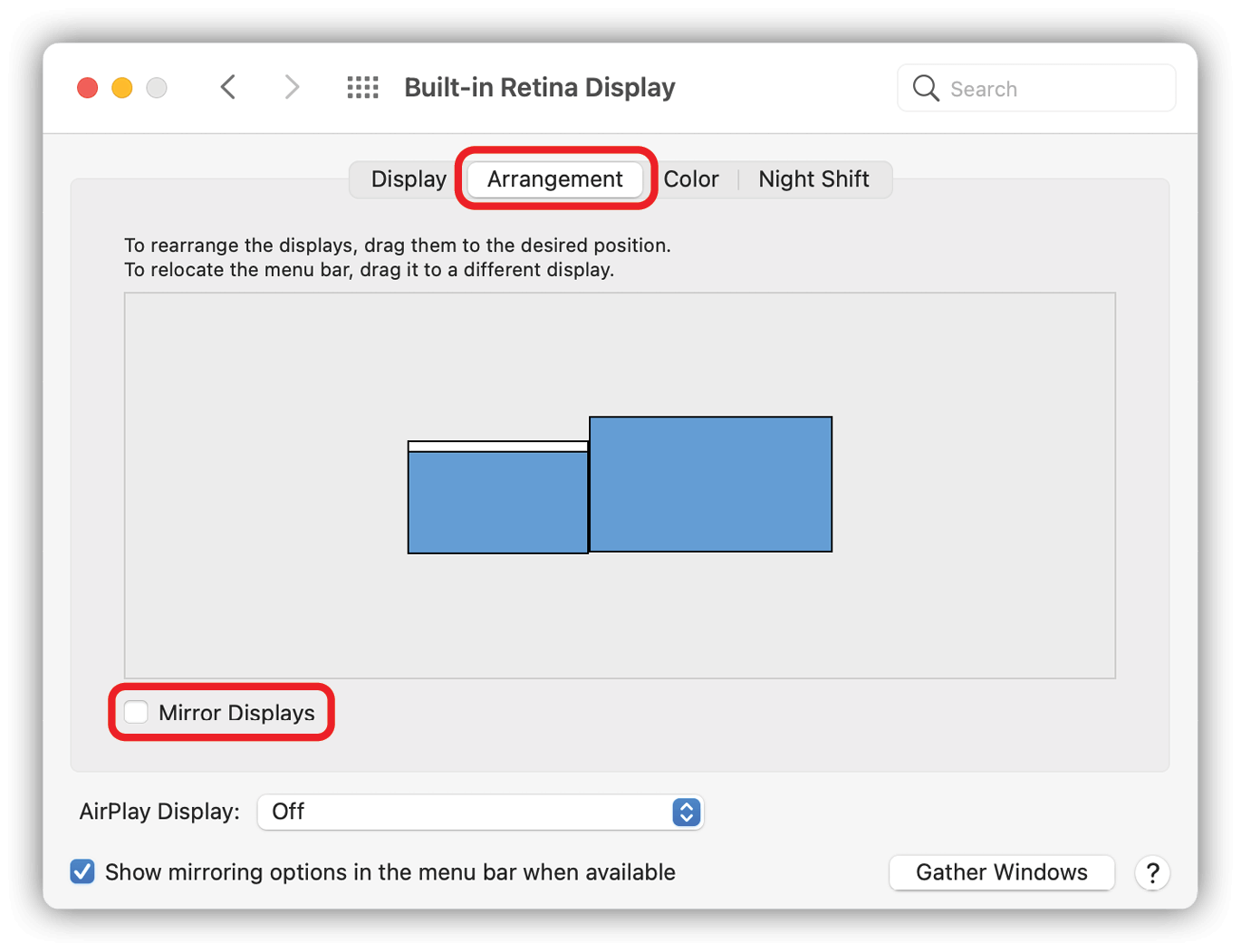 Preferences