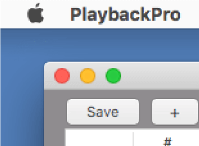 windows equivalent of playbackpro