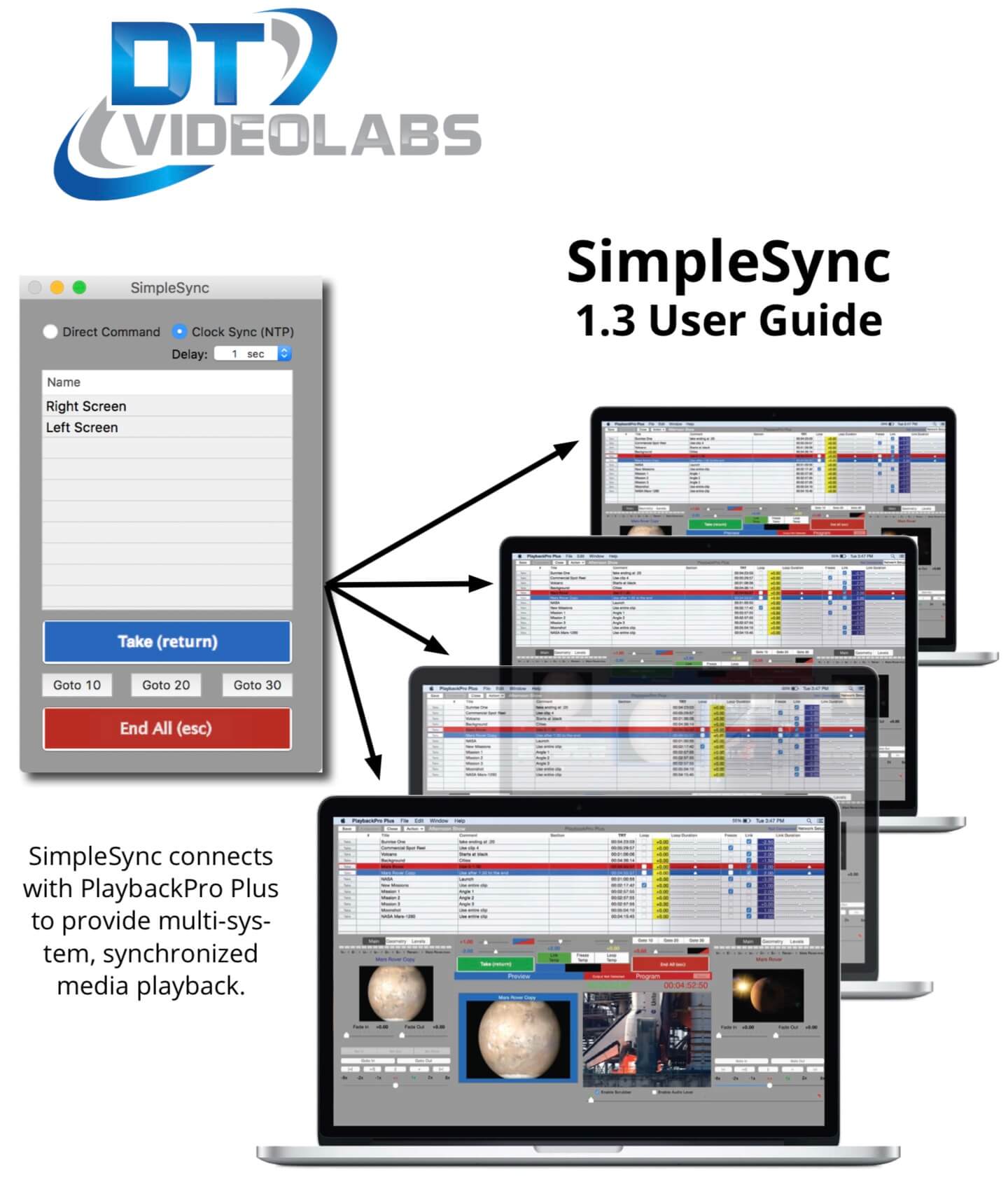 dt videolabs playback pro plus